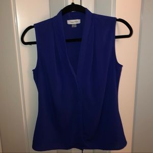 Calvin Klein sleeveless blouse